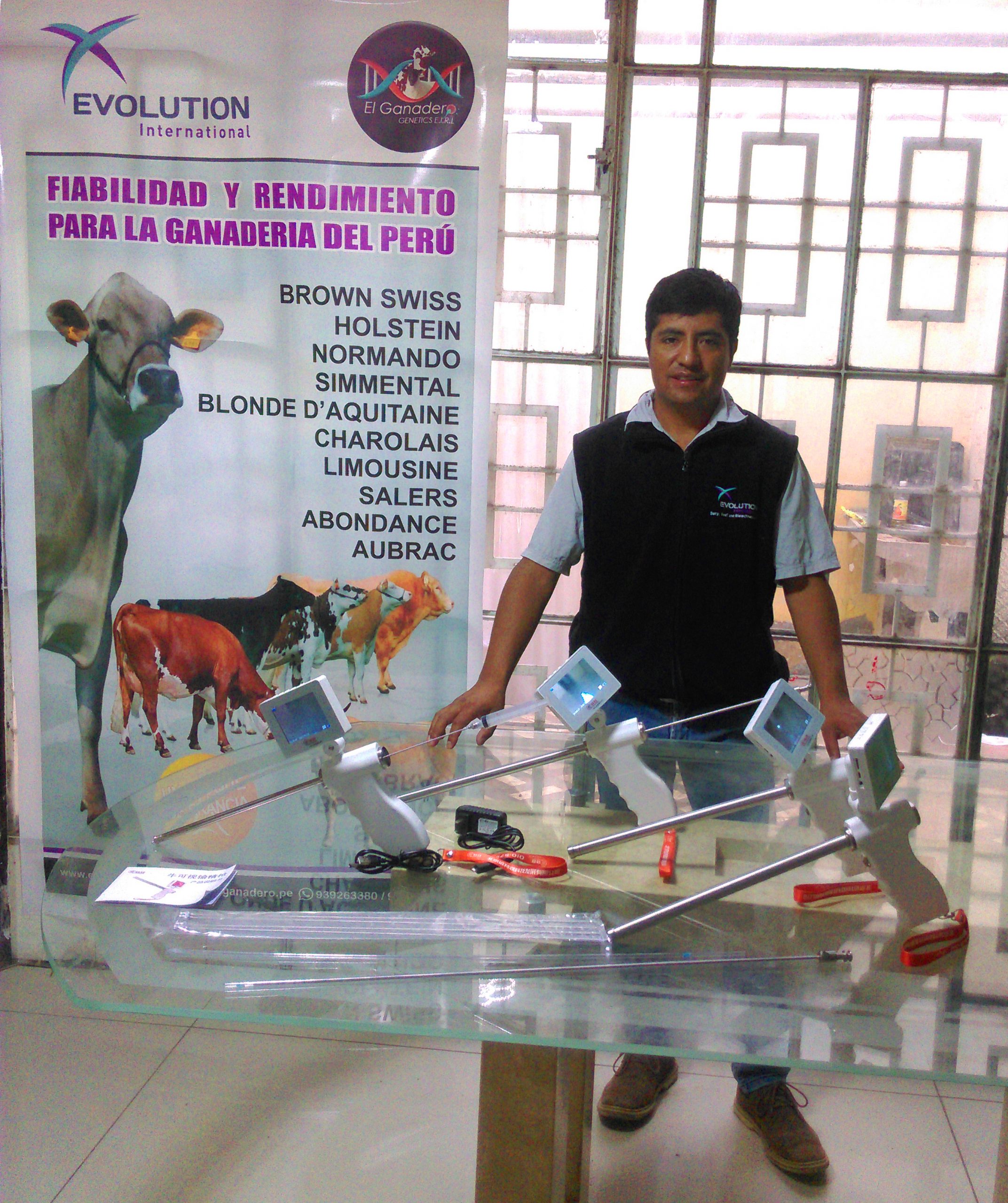 PISTOLA DE INSEMINACIÓN ARTIFICIAL CON CAMARA PARA VACAS - Imagen 4