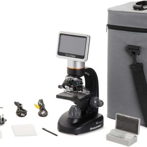 Microscopio Biológico Digital TetraView LCD 5MP Celestron
