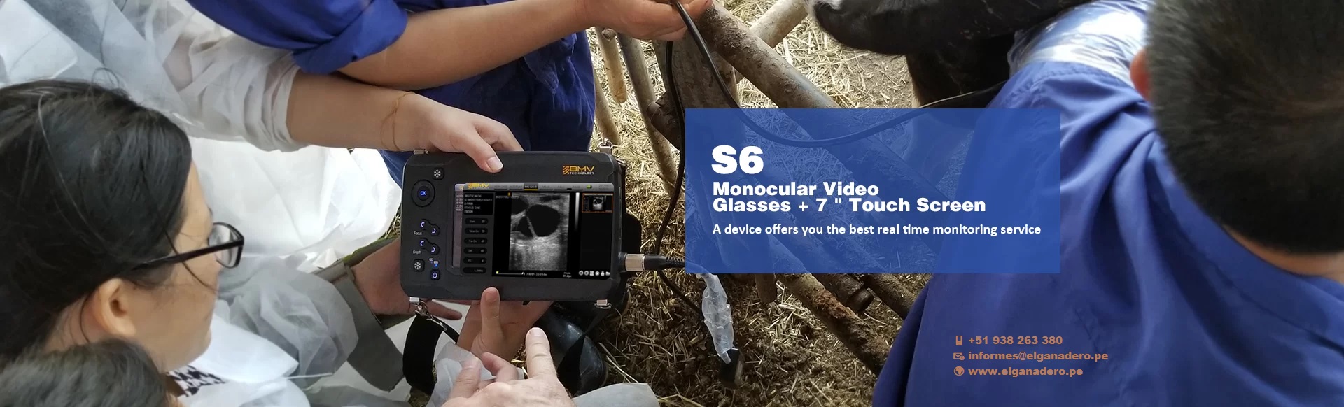 BESTSCAN ® S6 Touch Curve Bmv - Ultrasonido Veterinario - Imagen 21