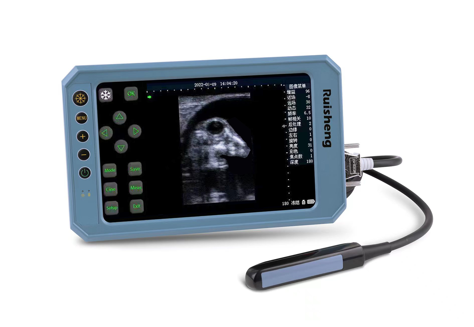 Ultrasonido Digital Pantalla Táctil T6