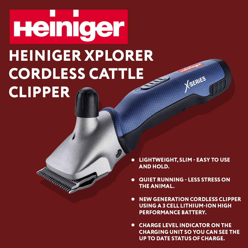 TUZADORA XPLORER HEINIGER CON 2 BATERIAS - Imagen 2