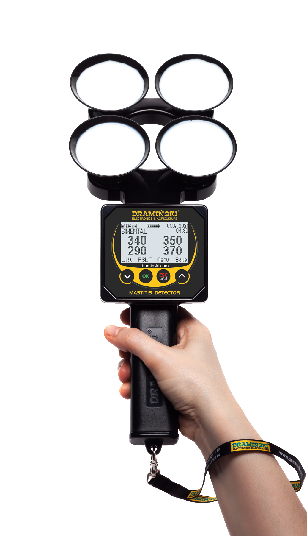 Detector de Mastitis Draminski MD4X4Q2