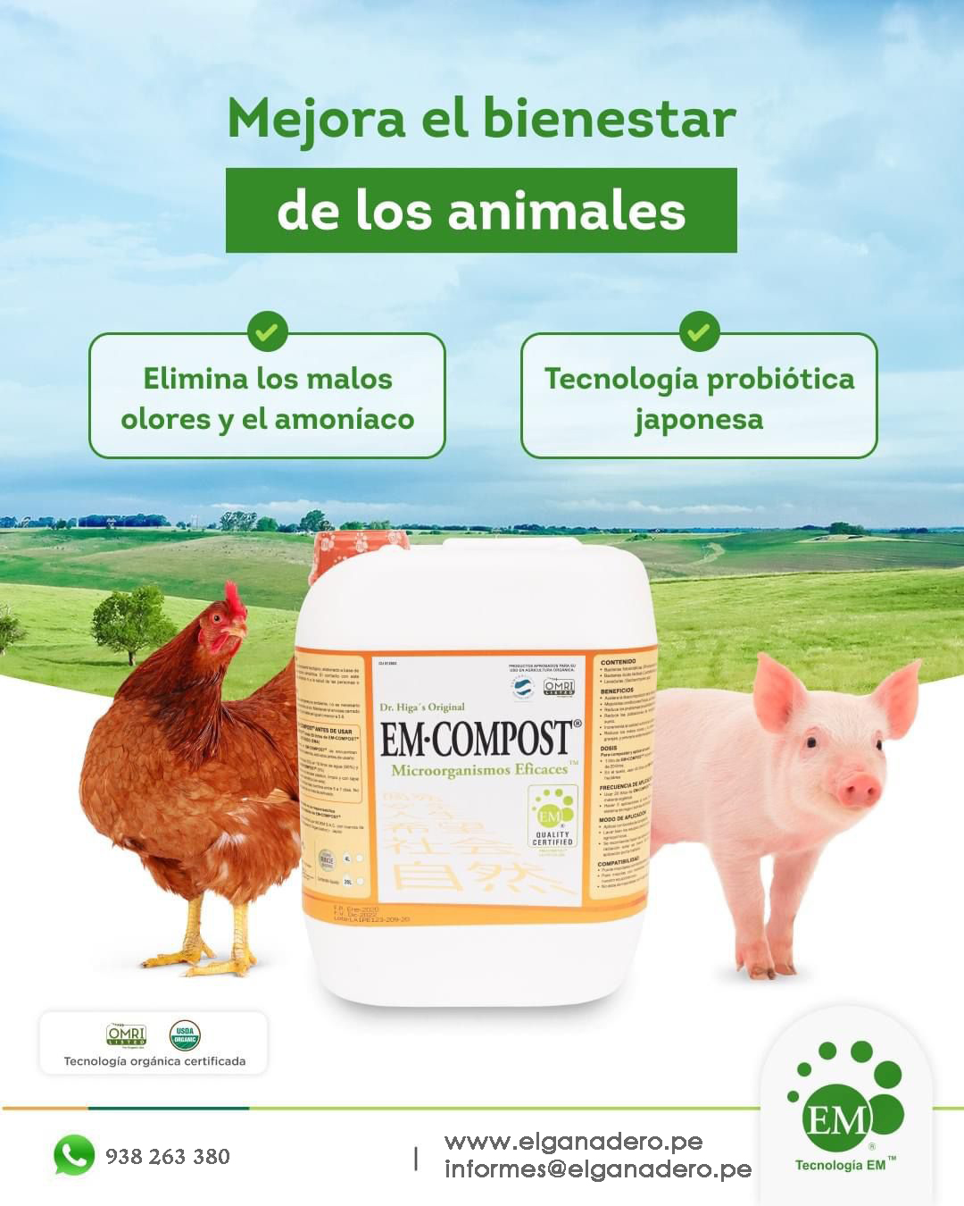 EM•COMPOST® 1 Litro - Imagen 4