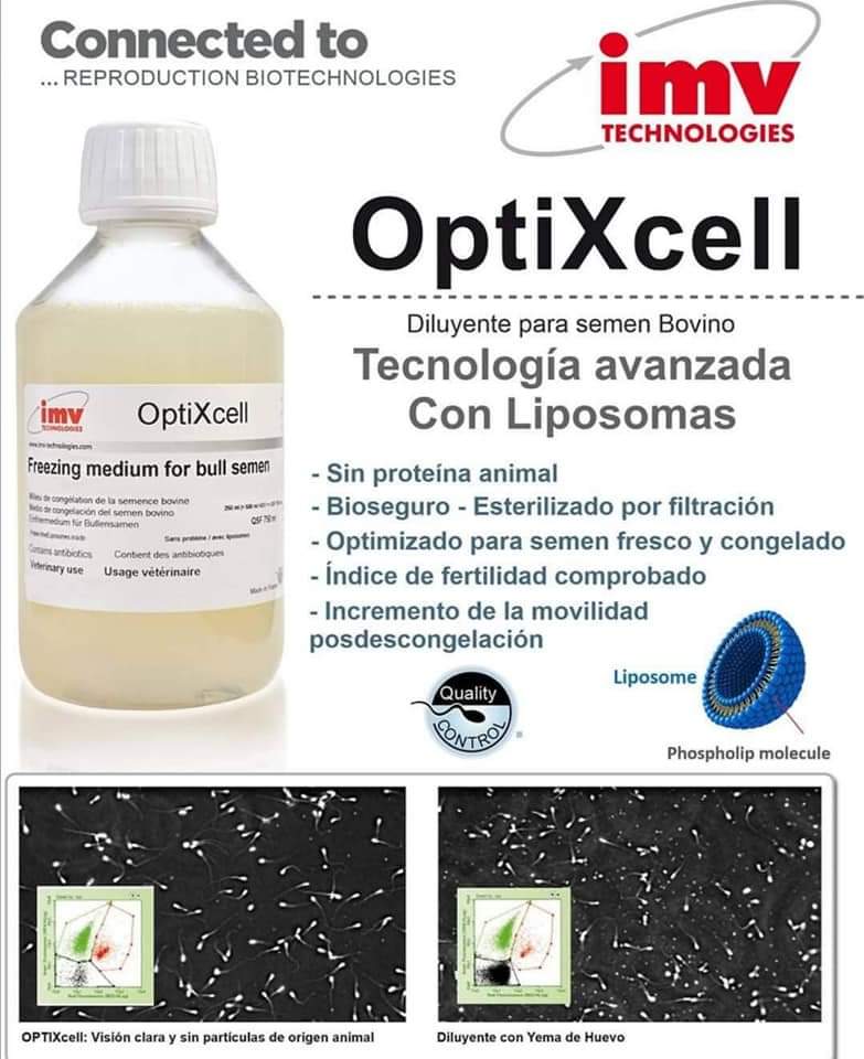 Dilutor de Semen de OVINO / Bovino OPTIXcell IMV - Imagen 2