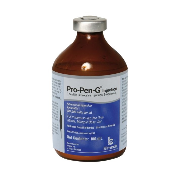 Antibiótico Pro-Pen-G Penicilina G Procaína - Imagen 2