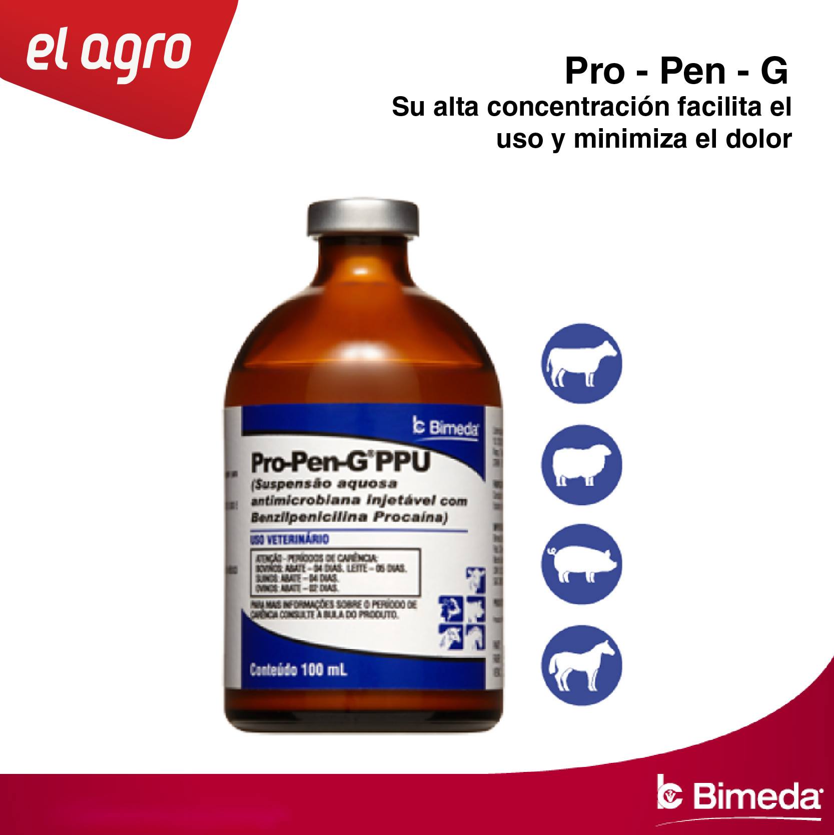 Antibiótico Pro-Pen-G Penicilina G Procaína - Imagen 10