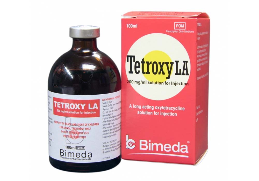 Antibiótico Tetroxy-LA 100 ml Irlanda - Imagen 6