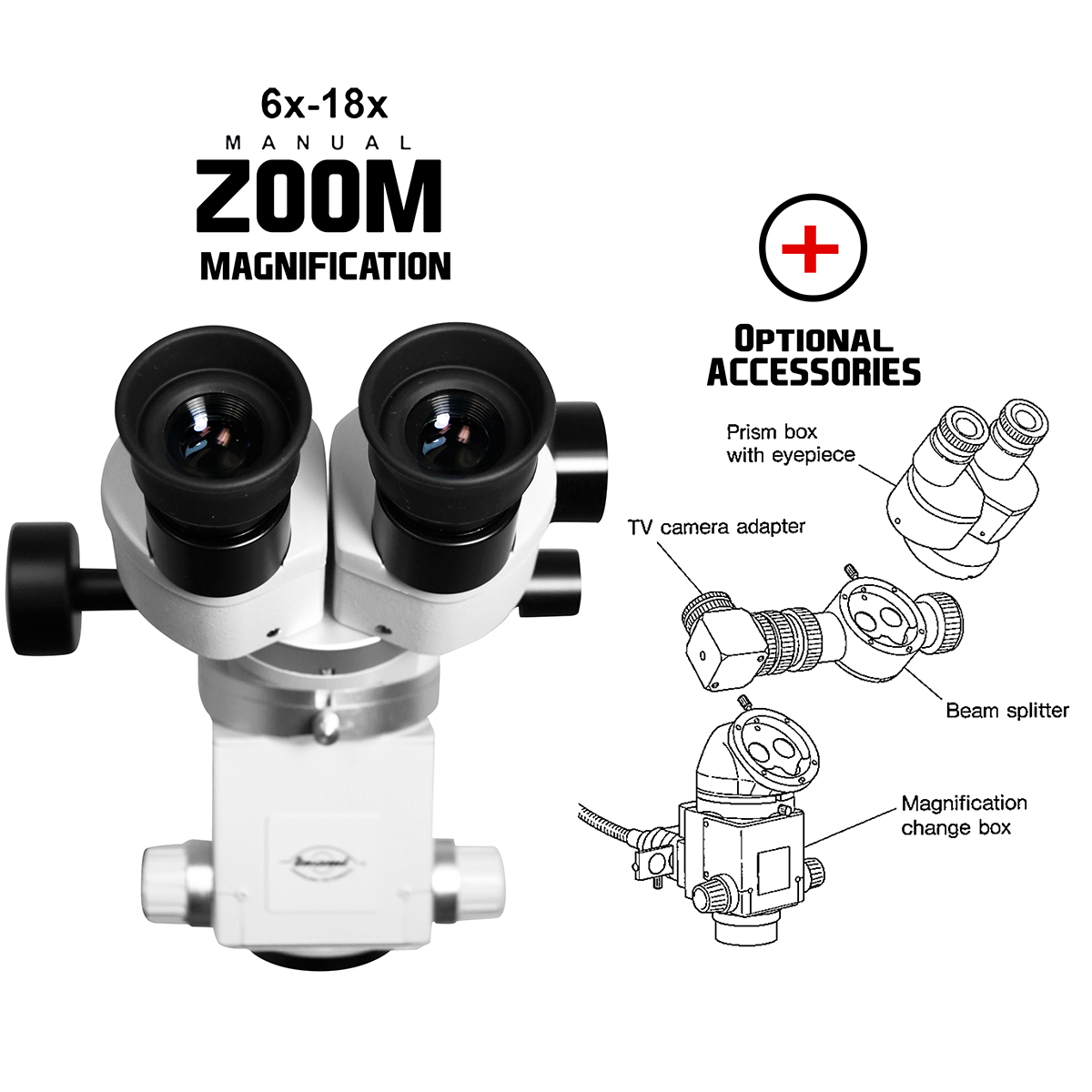 Microscopio de Operación de Zoom portátil