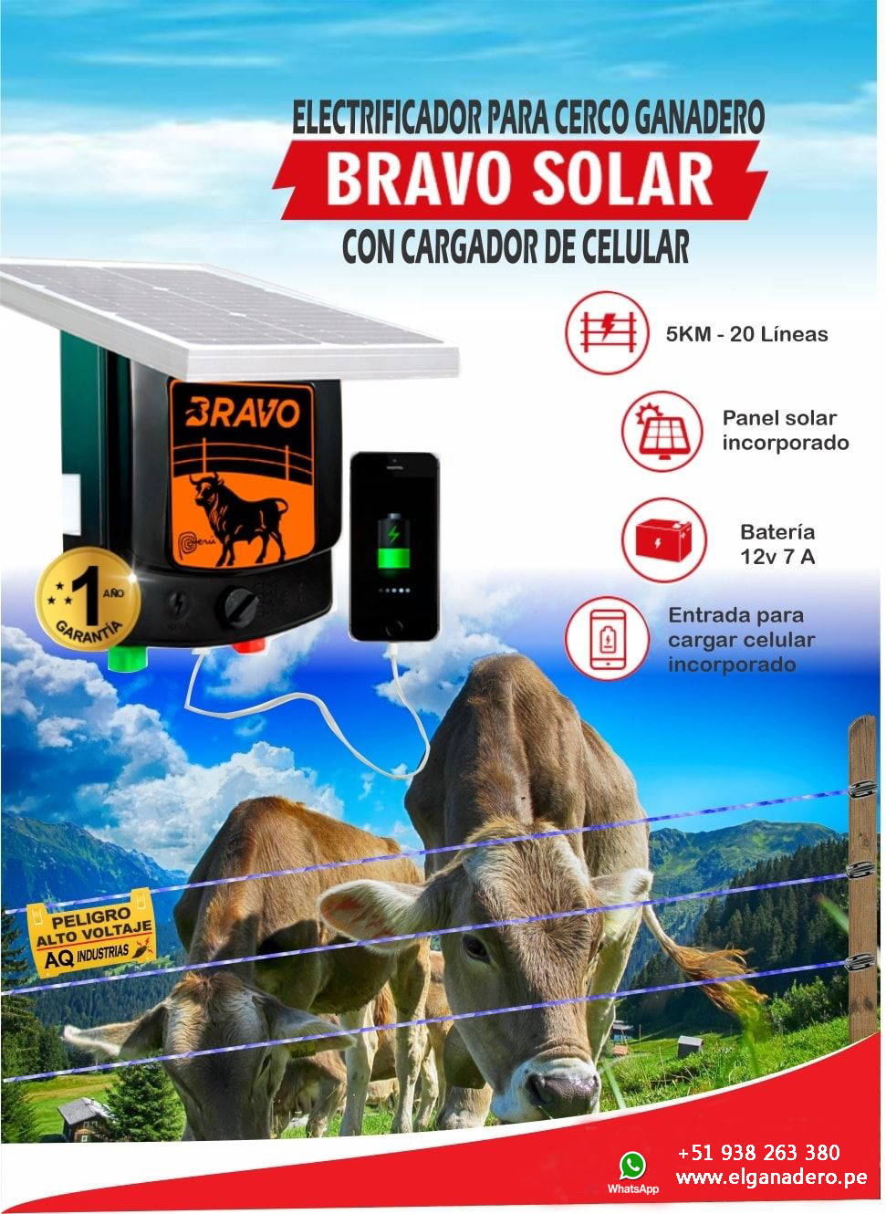 Cerco Electro Solar Bravo 50s - Imagen 2