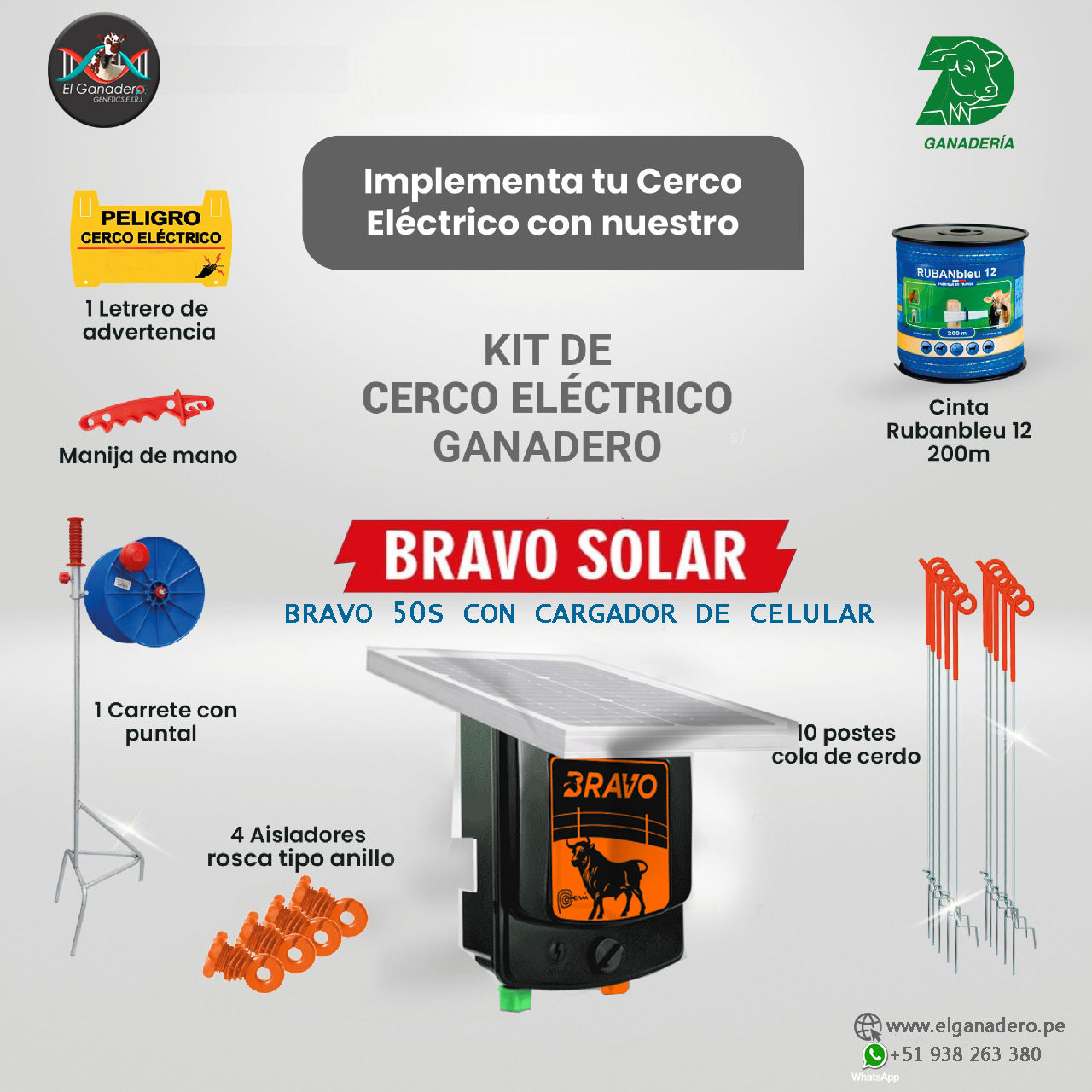 Cerco Electro Solar Bravo 50s - Imagen 3