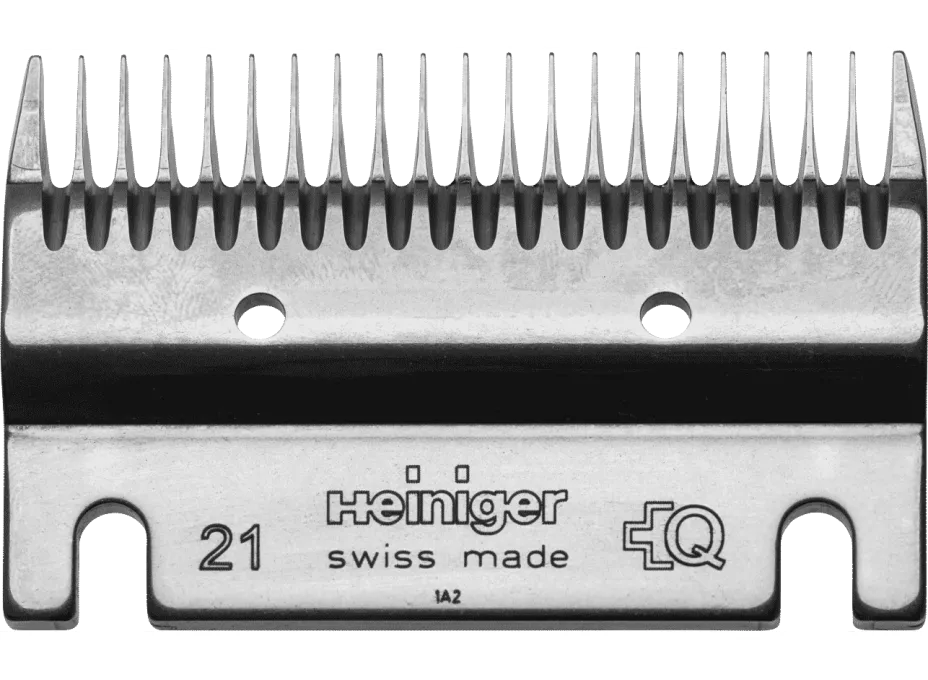 Juego de Cuchillas Heiniger (21/23 dientes) para Atuzadora - Imagen 7