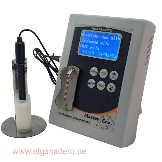 ANALIZADOR DE LECHE DE VACA y OVEJA – MASTER ECO