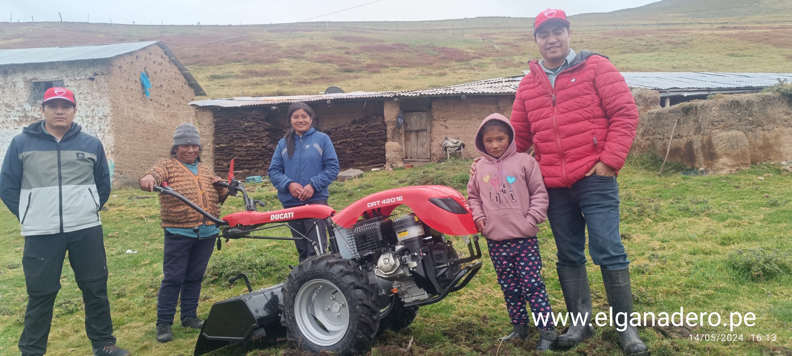 Motocultor Ducati DRT4201E 15hp - Imagen 4