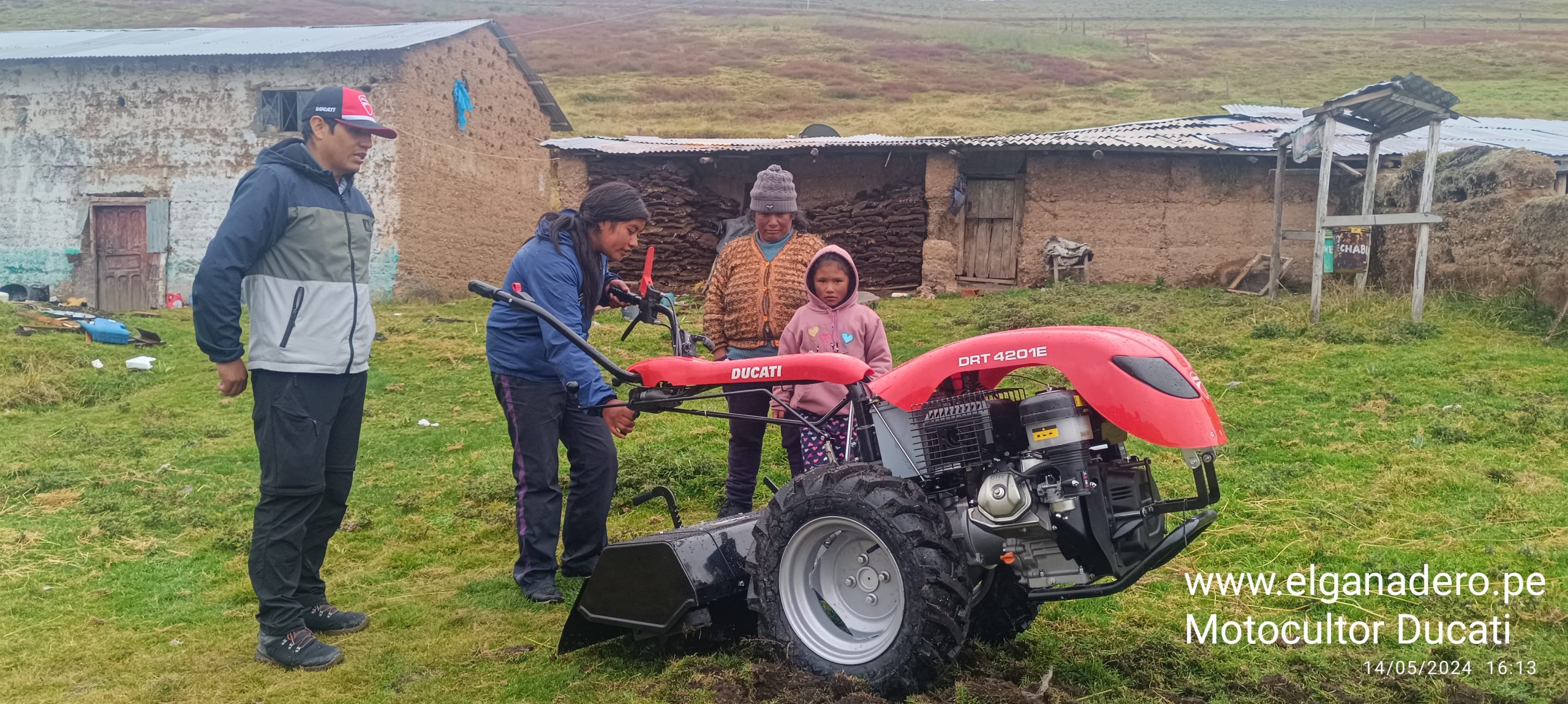 Motocultor Ducati DRT4201E 15hp - Imagen 3