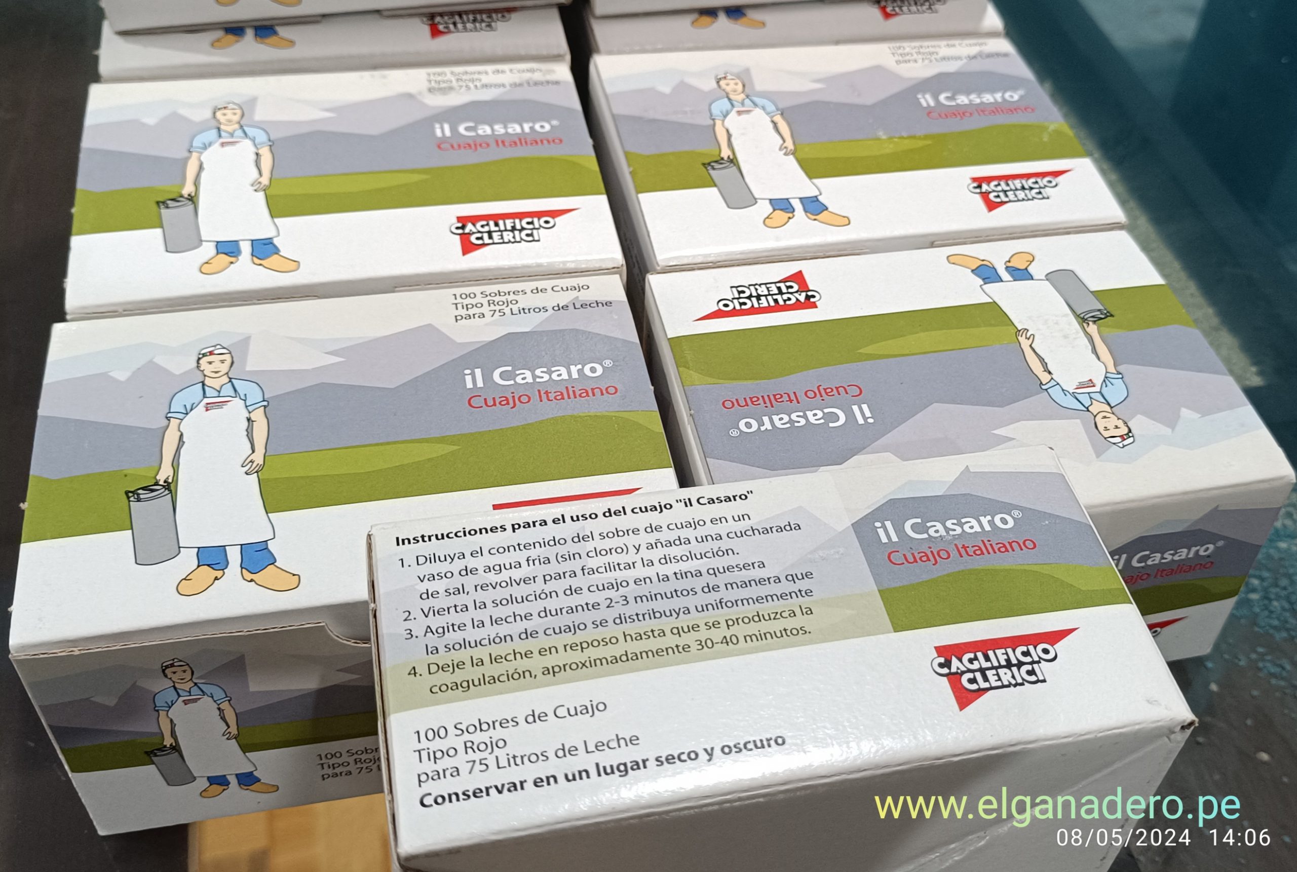 Cuajo en Sachets 75 Litros – IL CASARO - Imagen 5