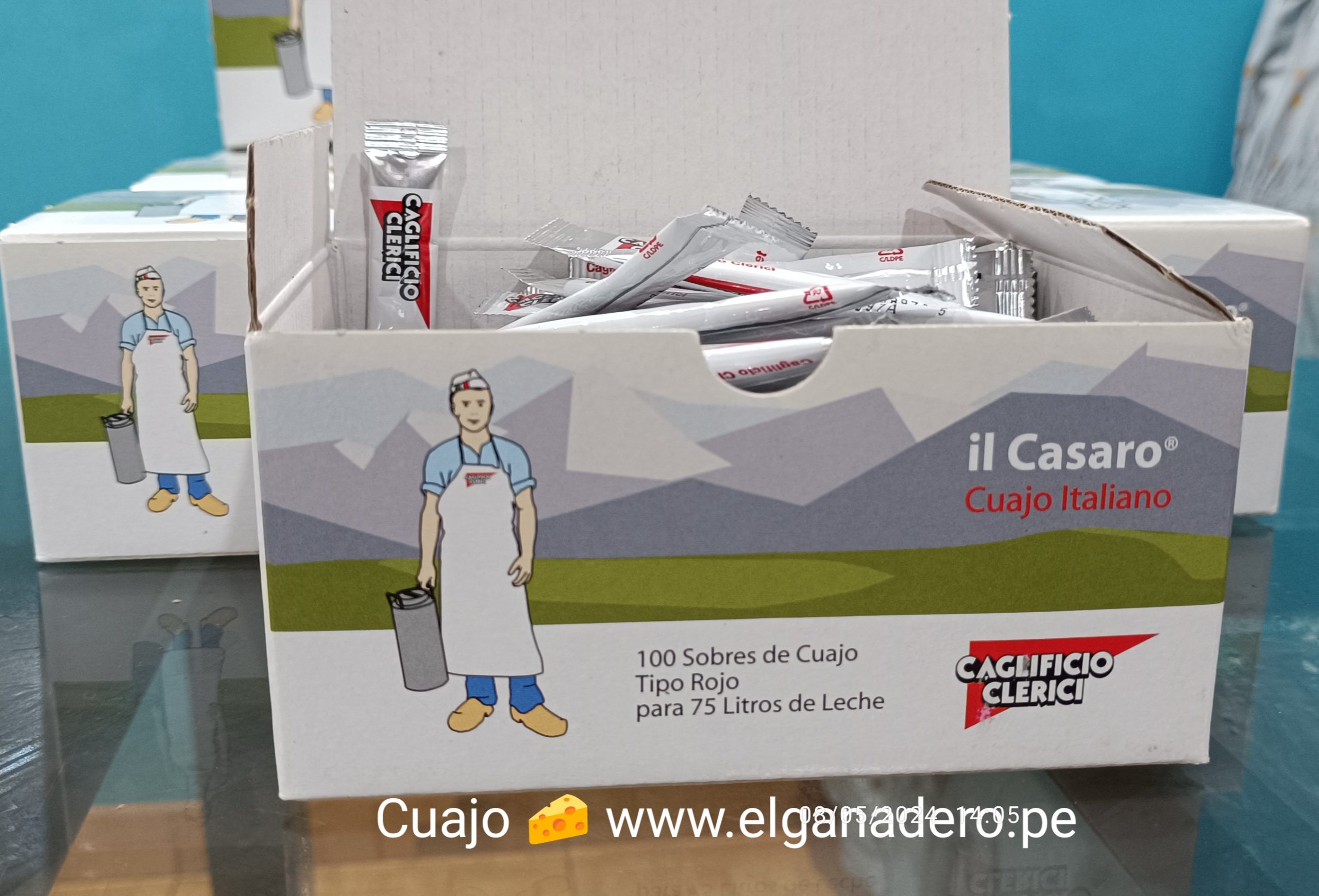 Cuajo en Sachets 75 Litros – IL CASARO - Imagen 7