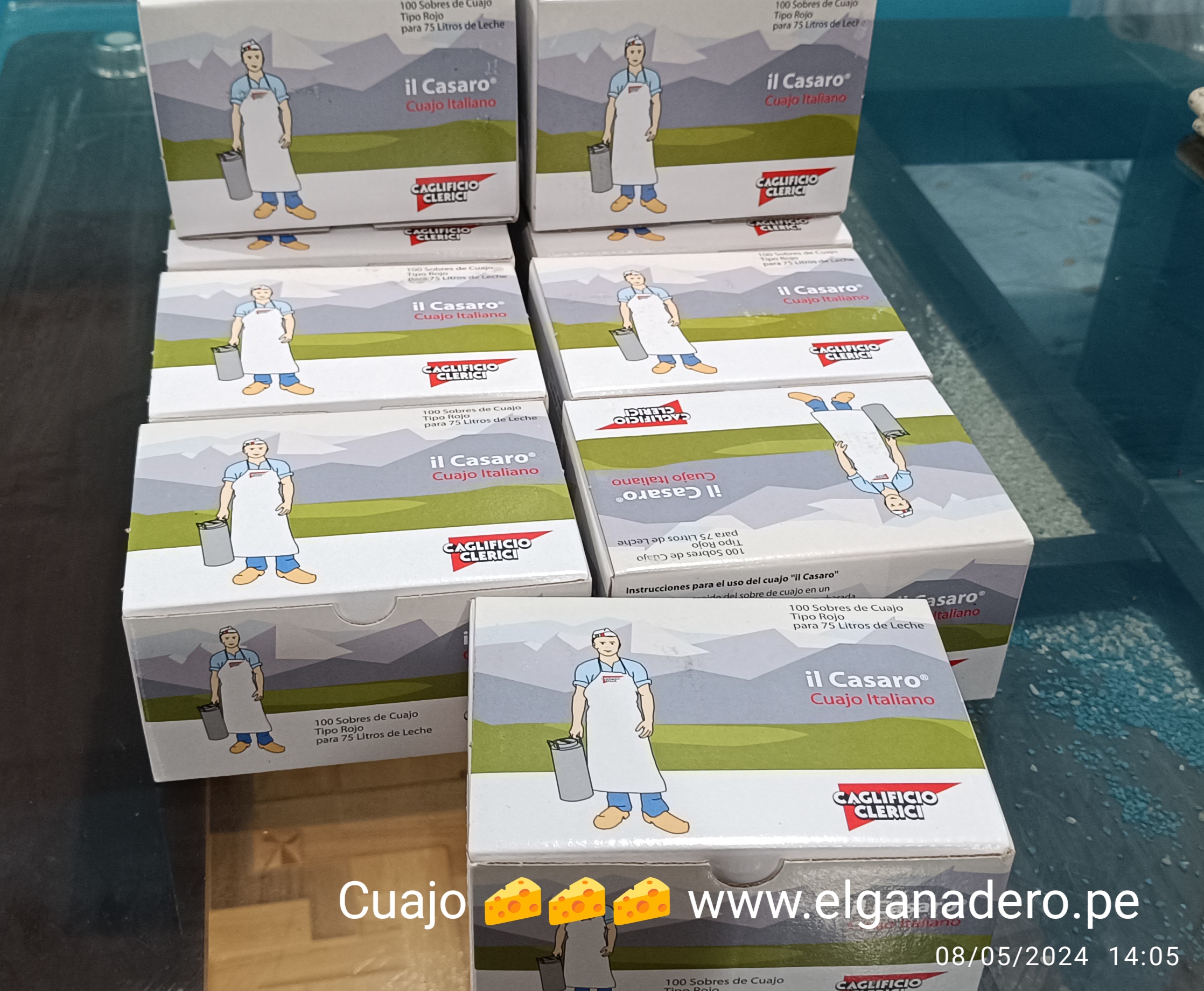 Cuajo en Sachets 75 Litros – IL CASARO - Imagen 6