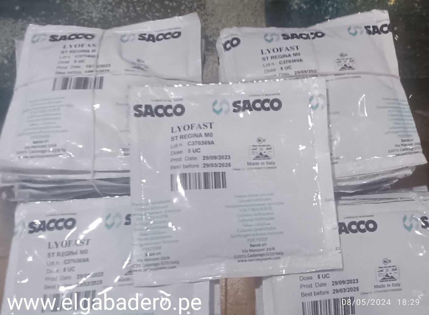 Cultivo para Queso Mozarella . LYOFAST ST REGINA MO 5UC - Imagen 4