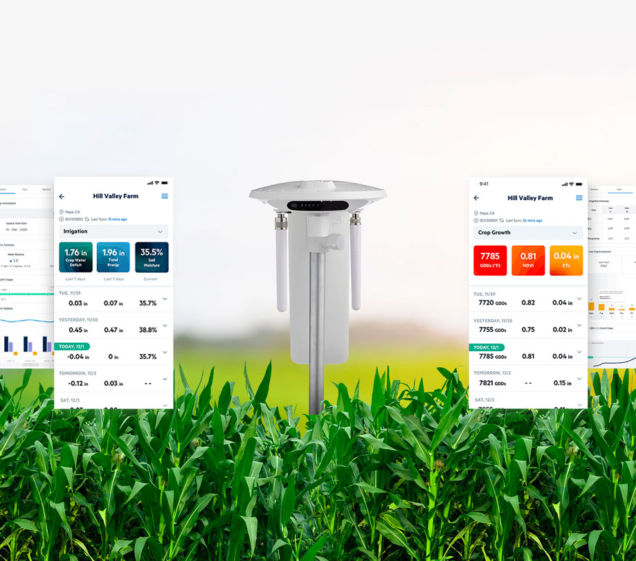 Estación Meteorológica y Monitor de Cultivos Arable Mark 3 & Arable Visión Agricultura Digital - Imagen 4