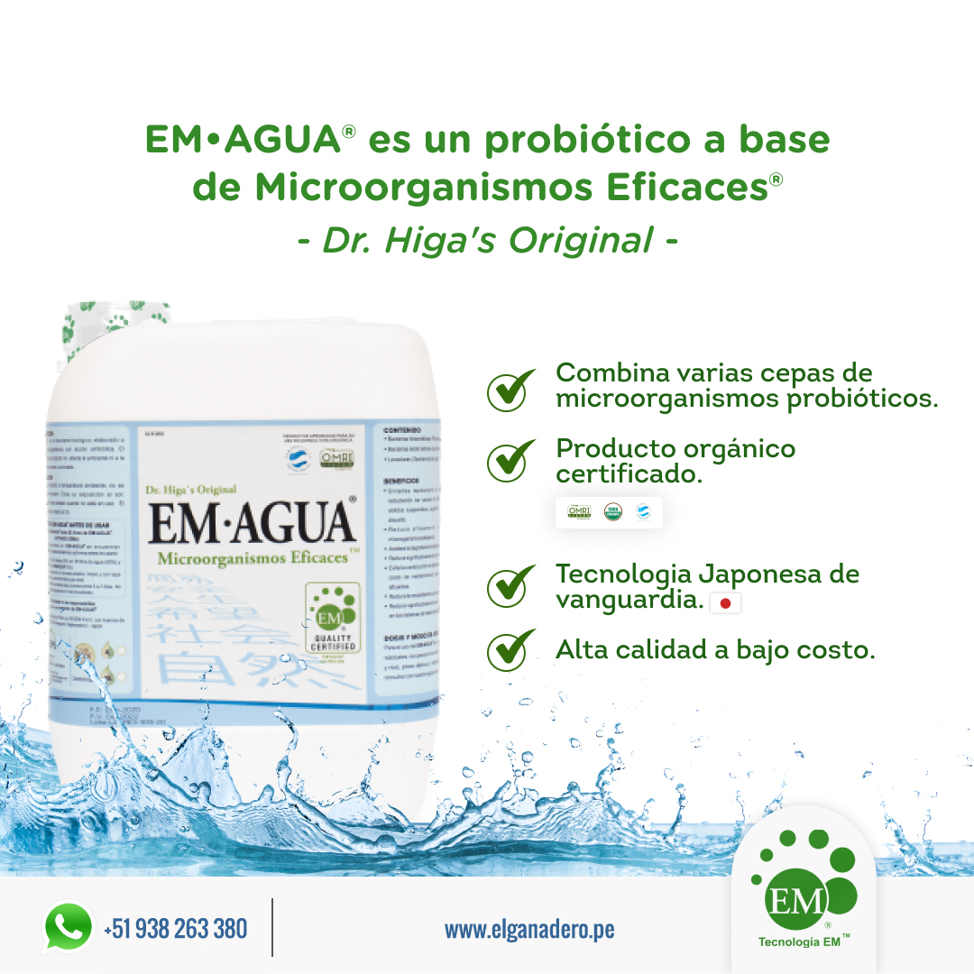 EM. AGUA MICROORGANISMOS EFICACES - Imagen 2