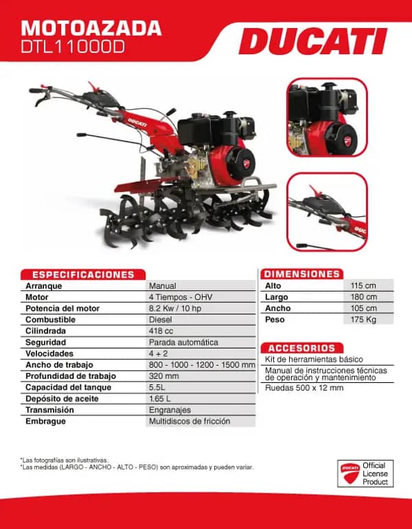 Motoaza DTL 11000D - Imagen 6