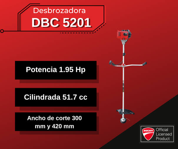 Motoguadaña Segadora DUCATI DBC5201TS - Imagen 7