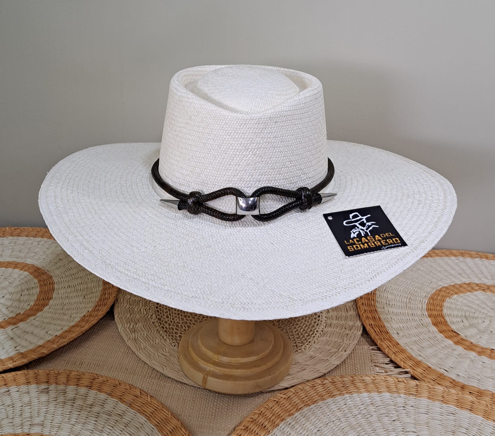 Sombrero Unisex Modelo Chalan Ala Corta