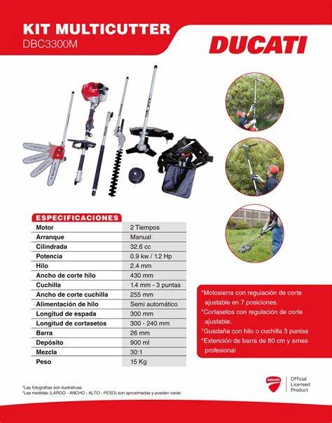 KIT MULTICUTTER DUCATI DBC3301M - Imagen 7