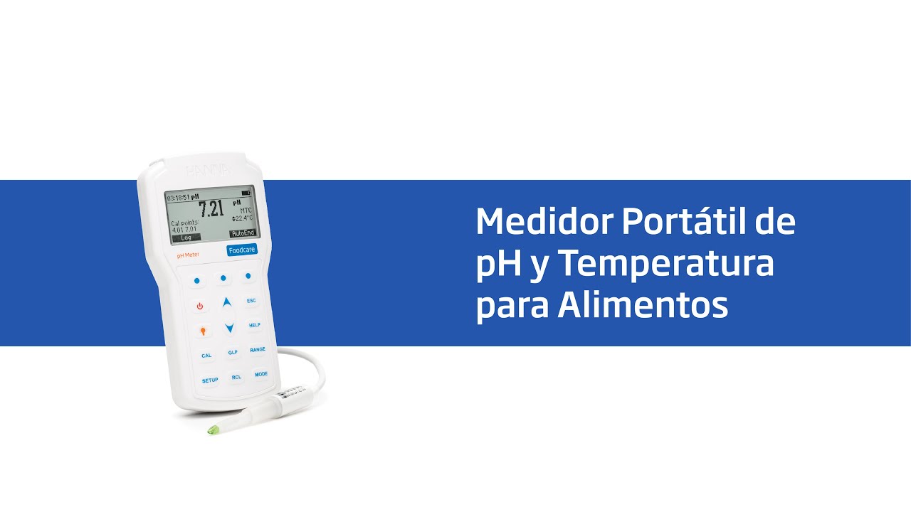 pHmetro portátil (pH/ mV/ Temp HI98161 Hanna - Imagen 5