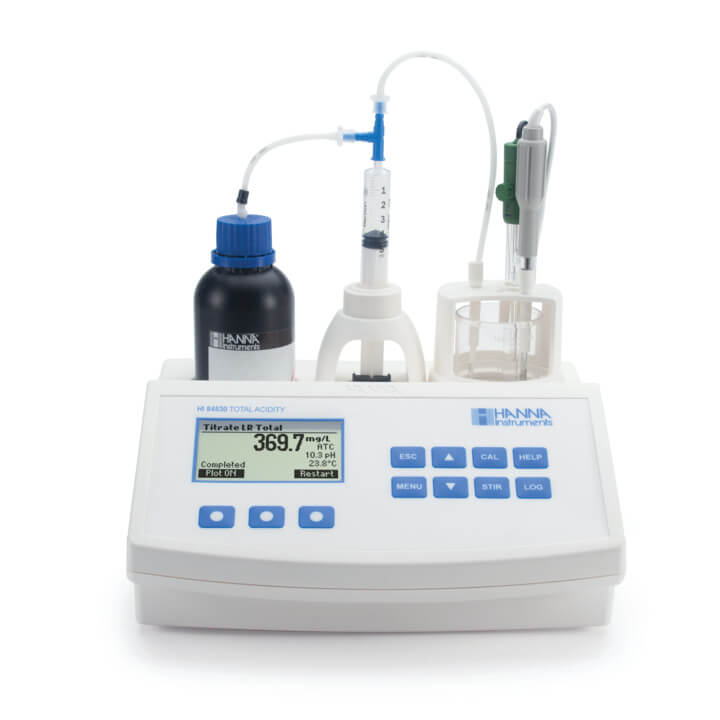 HI84530-01 Minititulador para la medición de acidez titulable en agua - Imagen 5