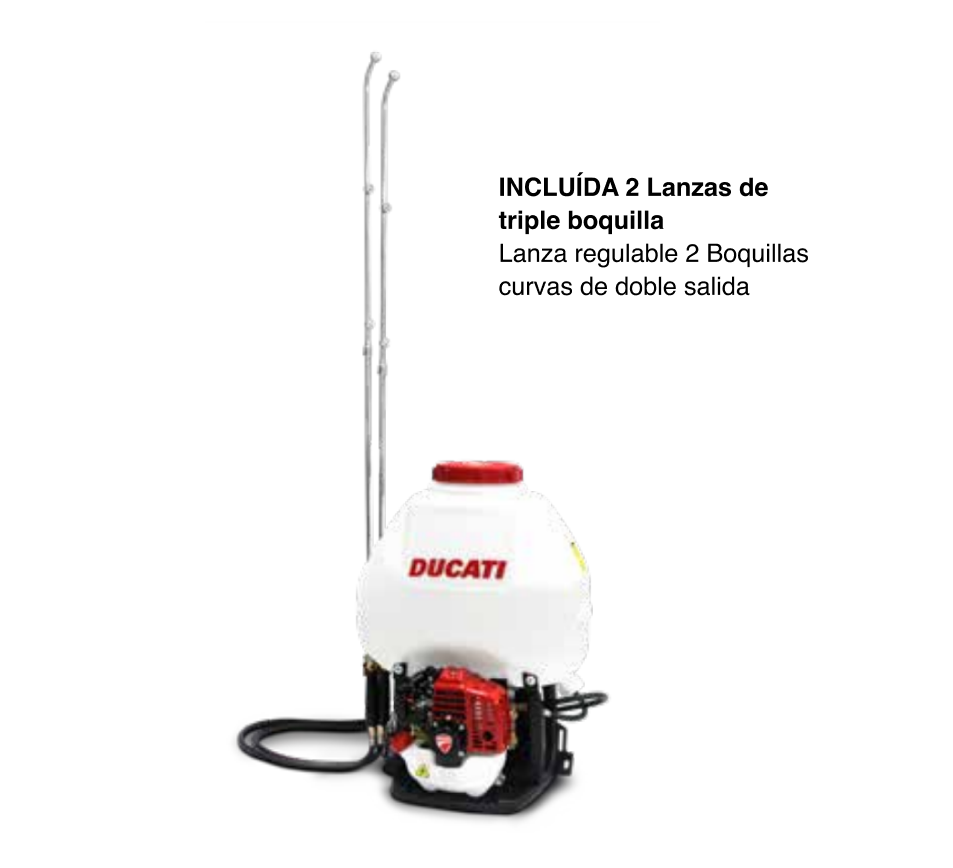 PULVERIZADOR DSP2500S 25L DOBLE SALIDA - Imagen 6