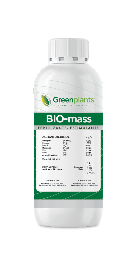 Green Plants BIO-mass Fertilizante Foliar