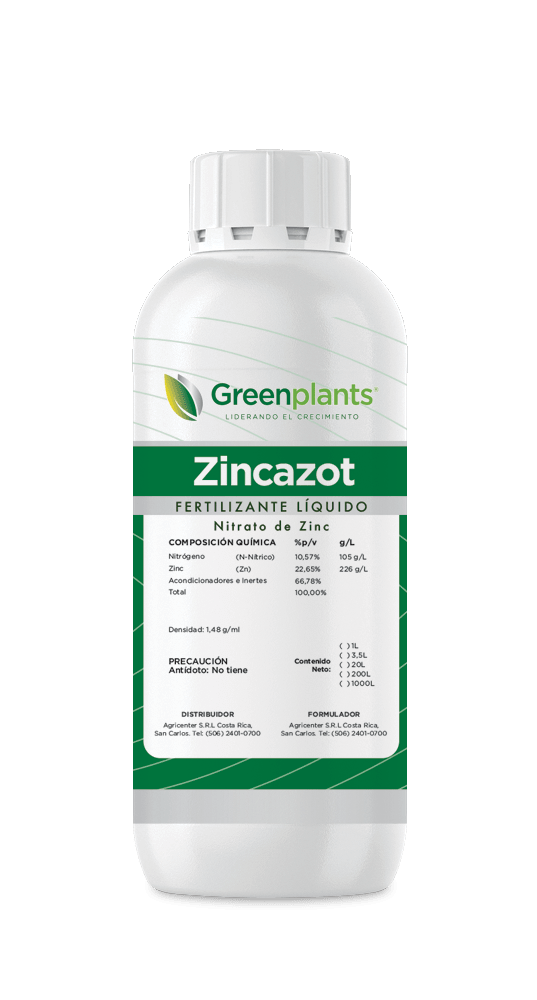 Fertilizante Nitrogeno con Zinc Zincazot