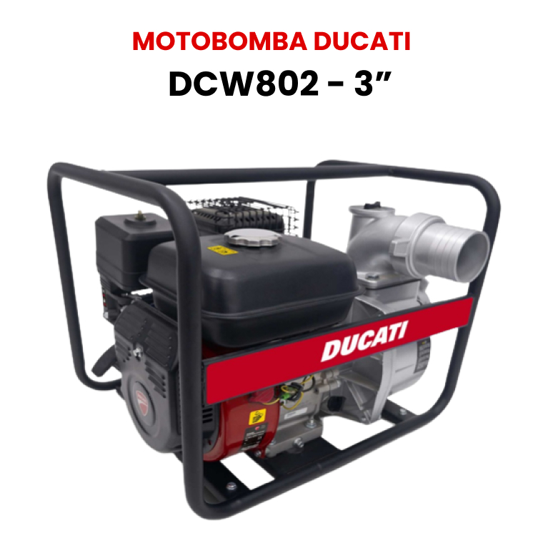 MOTOBOMBA DUCATI DCW802 3” 7HP
