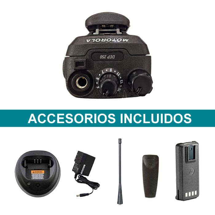 RADIO PORTATIL MOTOROLA DEP250 - Imagen 6