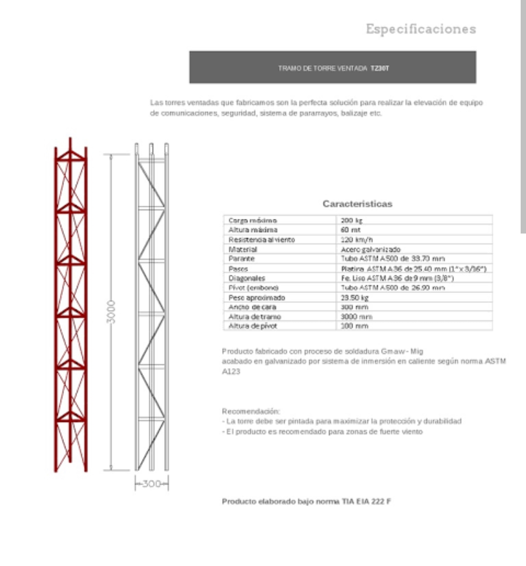 Torre Arriostrada - Imagen 2
