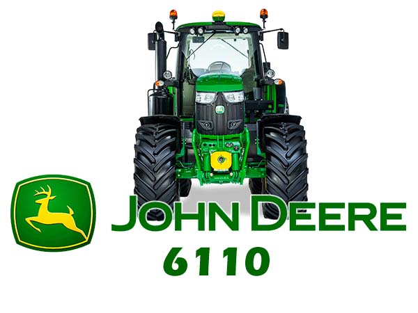 Tractor Agricola John Deere 6110E - Imagen 11